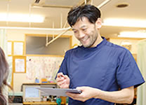 問診の様子